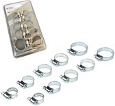 12,7 MM breedte roestvrij staal 304 wormklem slangklemband met bevestigingsmiddelen verstelbare DIY pijpslangklem kanaalklem kopen vanaf een prijs van 11