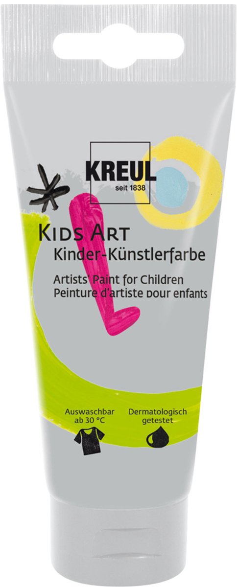 Kids Art kinder-kunstverf, 75 ml, zwart