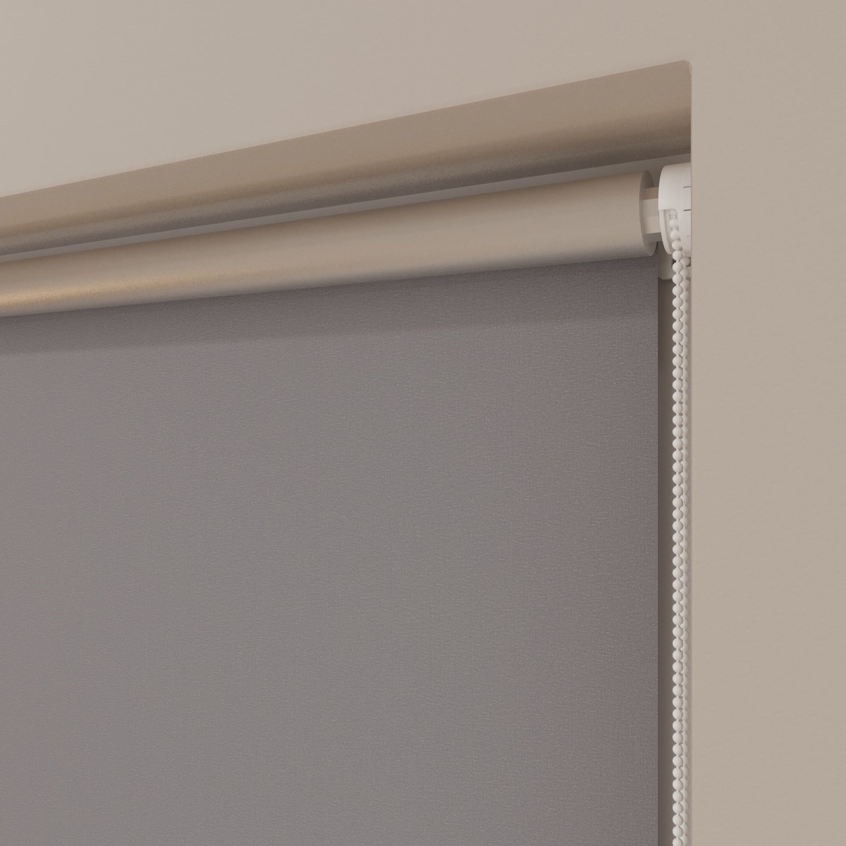 DTCH® Rolgordijn Verduisterend - Pure mini Thermo - Grijs - 70 x 150 cm - Isolerende zonwering – Rolgordijn zonder boren – foto 2