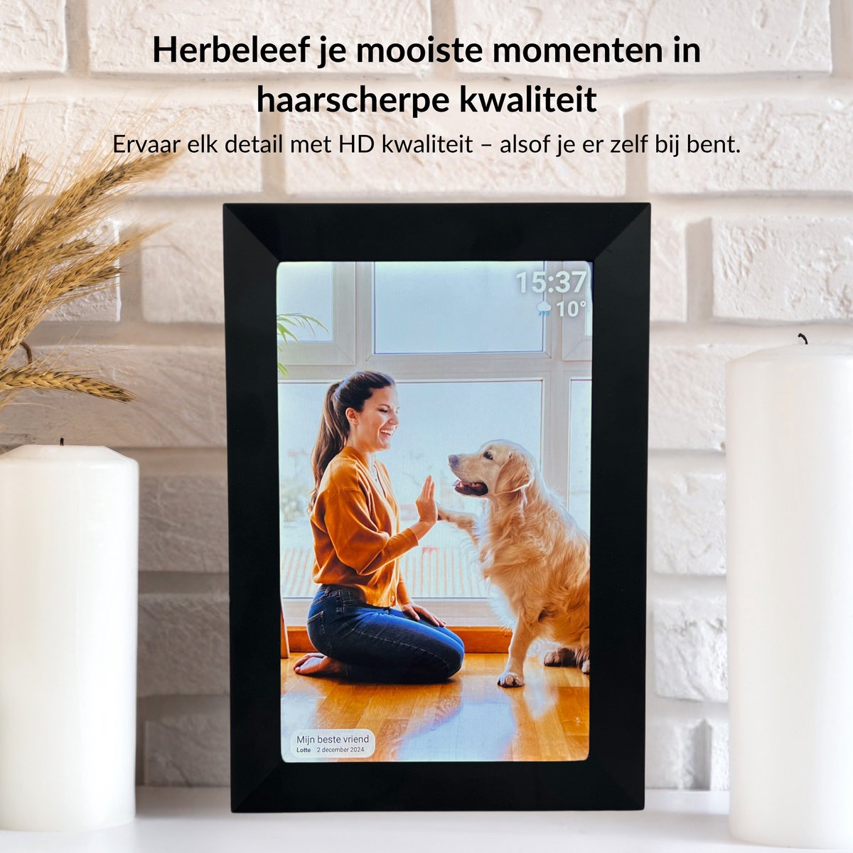 UMBRION Digitale Fotolijst - Draadloos - 32GB thumbnail 5