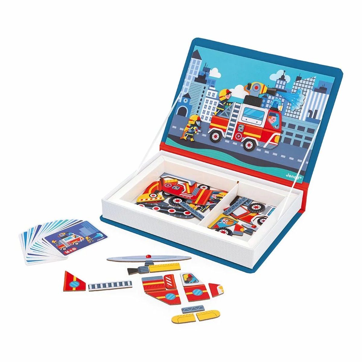 Janod - Magnetibook - Brandweer — afbeelding 7