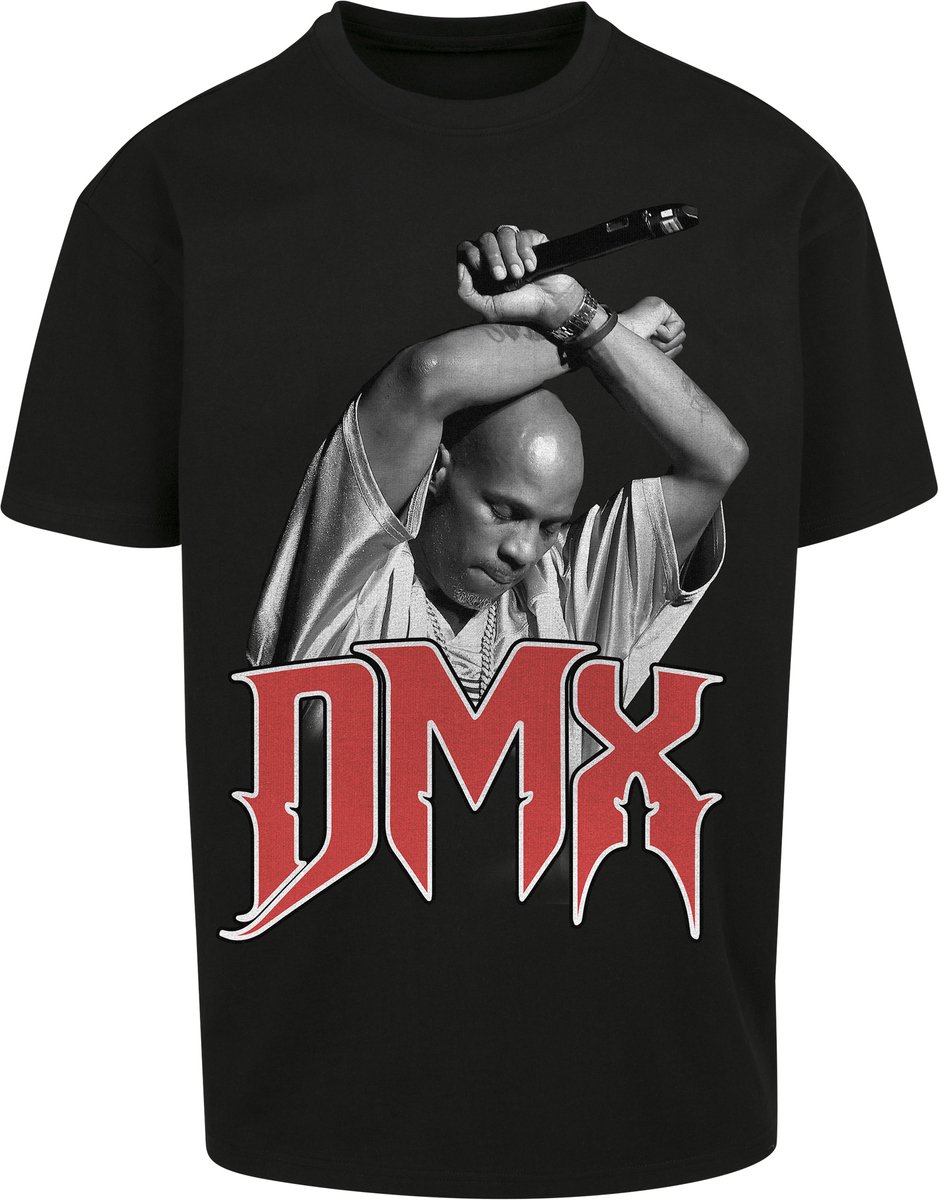 Mister Tee DMX Armscrossed Oversize Heren T-shirt M Zwart