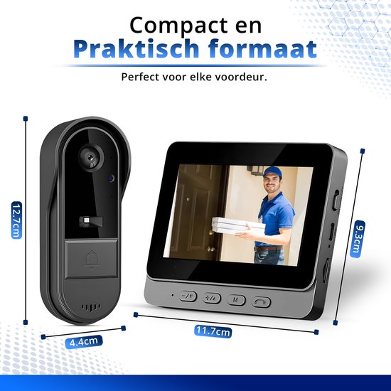 steen-draadloze-video-deurbel-met-camera-en-scherm-full-hd-4-3