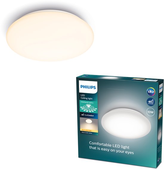 Philips Moire plafonnière - warmwit licht - medium