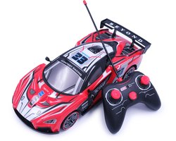 Zoem - RC GT3 Race auto 1:12 - 4 kanaals - Rood - Speelgoed Sportauto