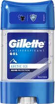 Gillette Endurance Arctic Ice Deodorant Gel Stick - Antisudorifique Clear Gel Deodorant Stick - Deo Stick - Deodorant Man