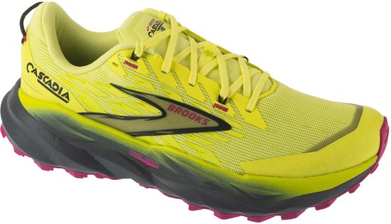 Brooks Cascadia 19, Femme, Jaune, Chaussures de course, pointure : 37,5