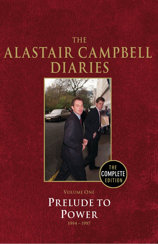 The Alastair Campbell Diaries- Diaries Volume One - cover