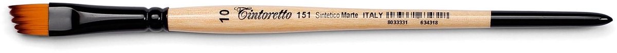 Tintoretto Marte Synthetisch Penseel Gehoekt Schuin 6