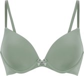 Hunkemöller Dames Lingerie Voorgevormde beugel bh Plunge - Groen - maat D85