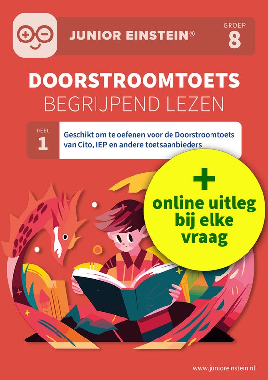 Doorstroomtoets Begrijpend lezen 1 groep 8 - cover