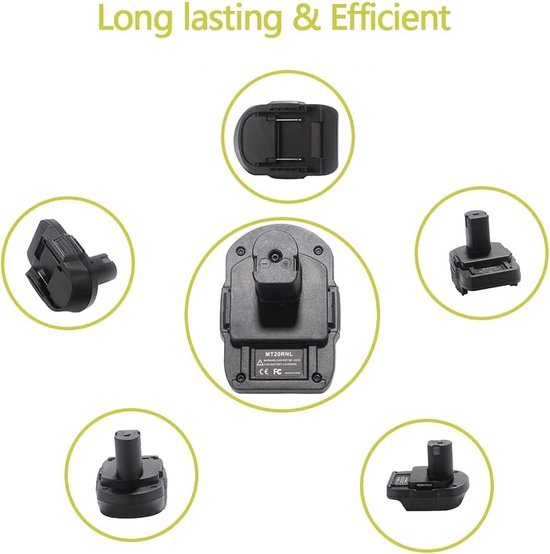 Wireless Charger Adapter für Metabo 18V Akku und USB QC