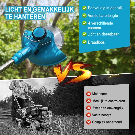 Beste grastrimmer (strimmer en kantenmaaier