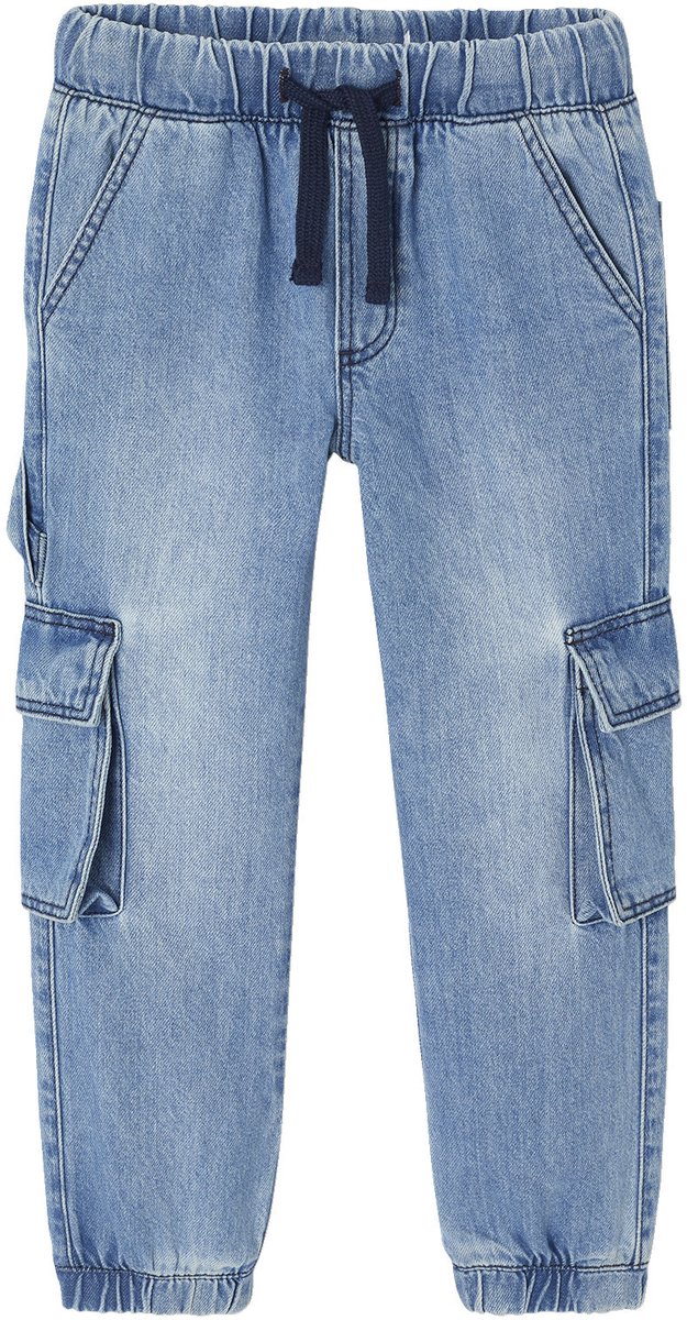 Vertbaudet Losse battlebroek van denim voor jongens
