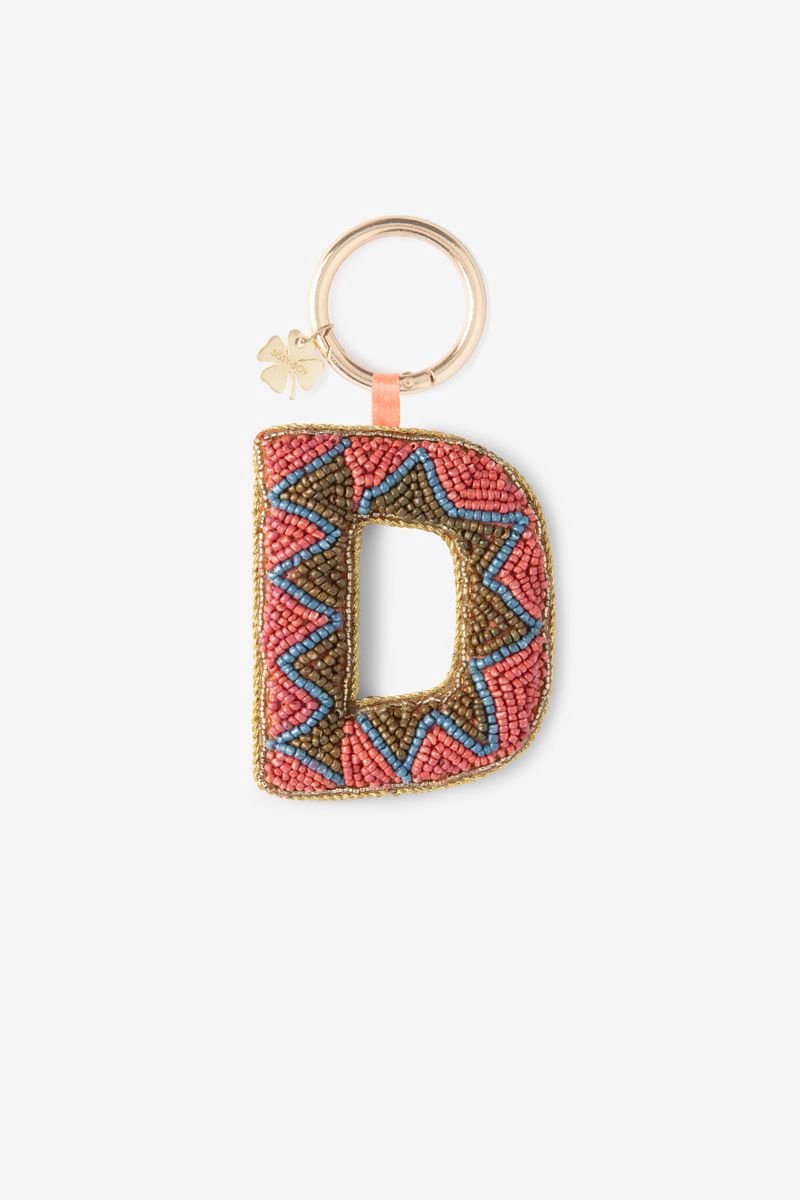 Sissy-Boy - Lichtrode bag charm letter D