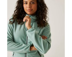Fleece Wandelen Dames Hoge Kraag Ritszakken Floreo Iv
