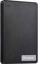 Elcostar Externe harde schijf 1TB - HDD - Harde schijf extern - Externe harde schijven - Geschikt voor Windows, Mac & Smartphone - Inclusief USB kabel