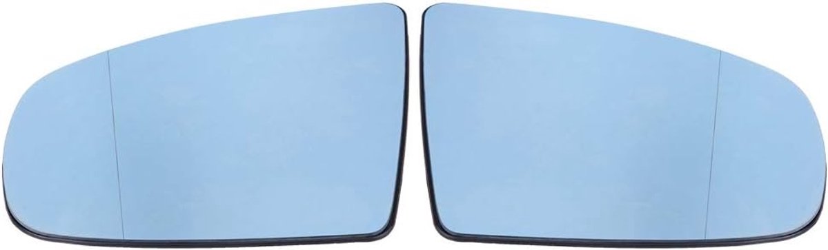 Image of 1 Paar Links & Rechts Deur Side Verwarmde Wing Spiegel Glas voor X5 E70 2008-2013 Blauw voor x5xdrive50i passagier side spiegel