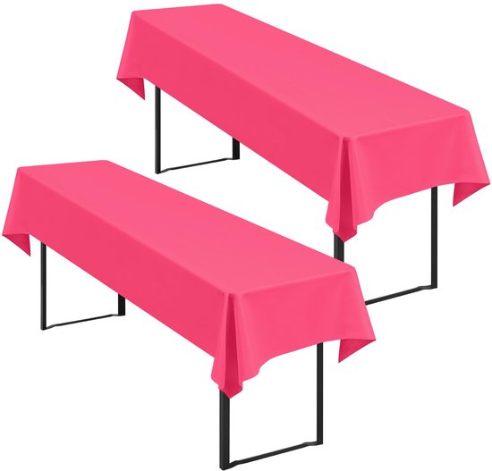 2 stuks biertafelkleden, 100 x 250 cm, tafelkleden voor biertafels