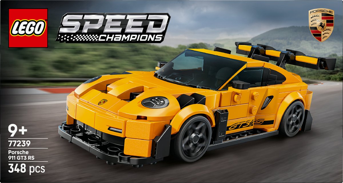 LEGO® Speed Champions Porsche 911 GT3 RS Supercar - 77239 — afbeelding 12