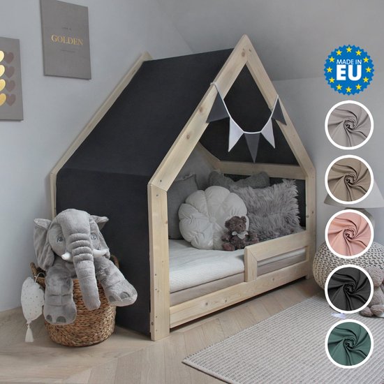 Lifetime voile Essence voor 4-in-1 hemelbed – Natural – Sterre Tijl