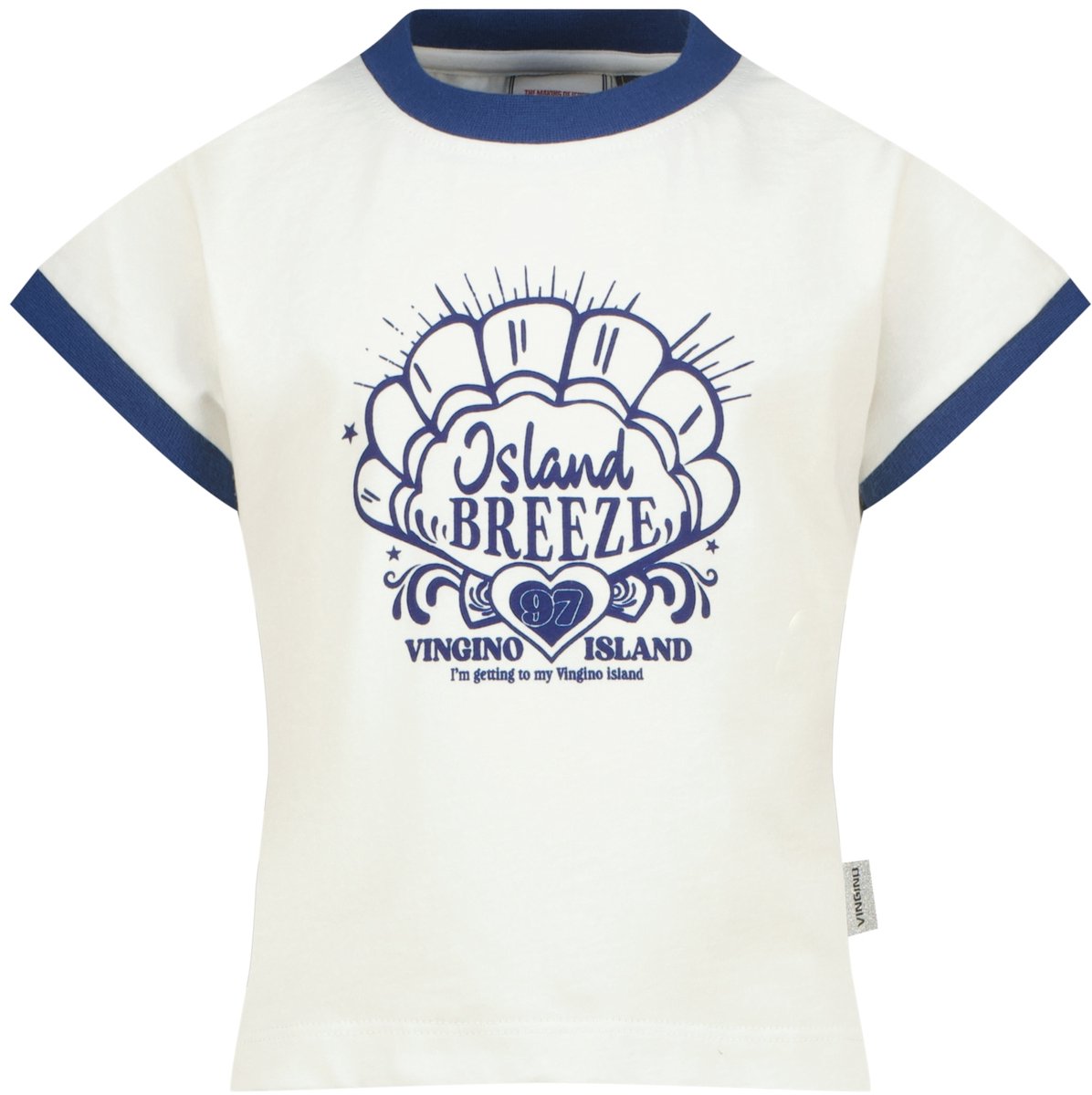 Vingino Hailey Meisjes T-shirt - Real White