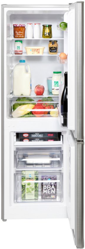 Salora COOLFREEZE143IN, 173 L, N-ST, 40 dB, 2,6 kg/24h, E, Acier inoxydable