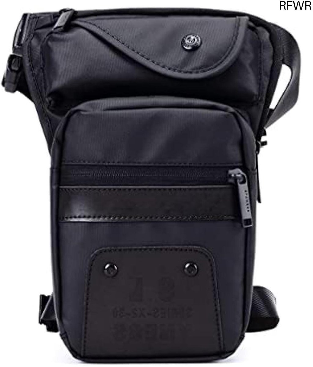 RFWR® Canvas Multifunctionele Waist Pack Zwart