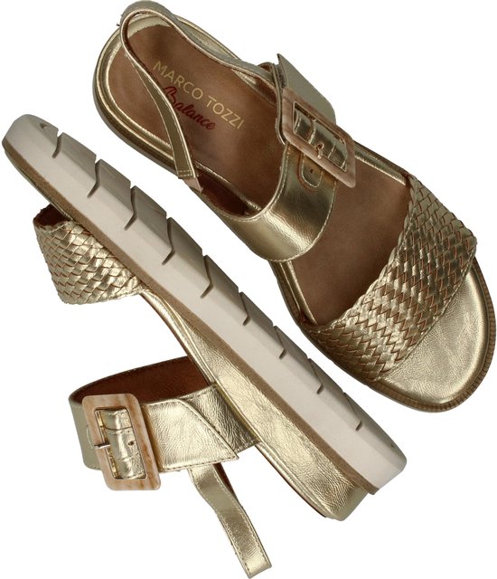 MARCO TOZZI Sandalen - Dames - Goud - Maat:39