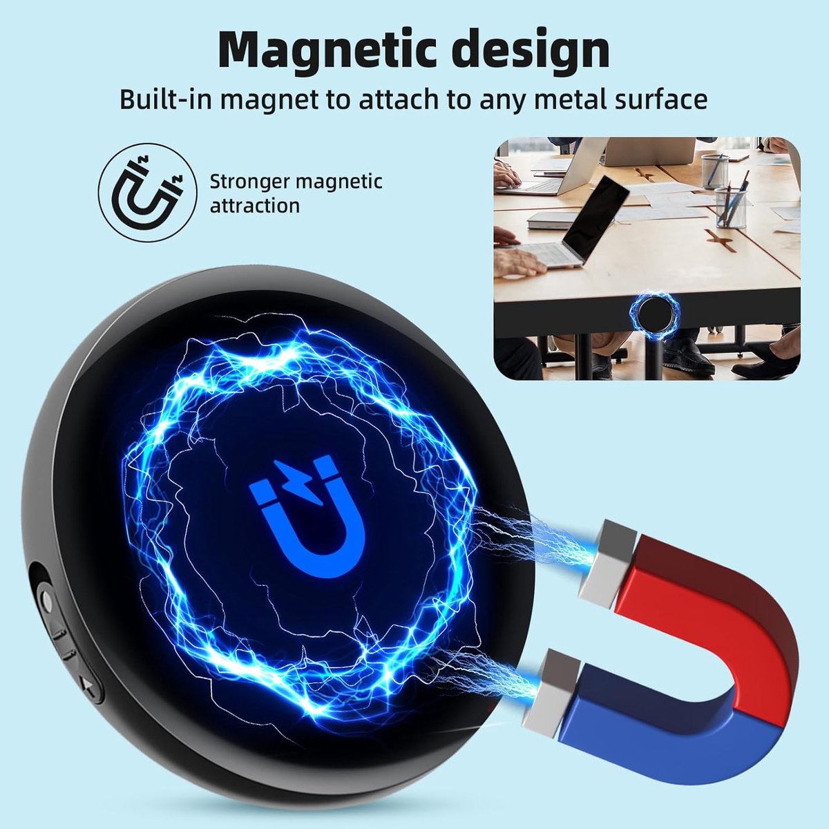 MKSS® Afluisterapparatuur Spy Recorder met Afstandsbediening - afbeelding 2