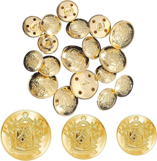 Bruine Houten Knopen – 25 Mm – Gesneden Cirkel Ontwerp – 20 Stuks – Voor Naaien, Breien, Kunst En DIY