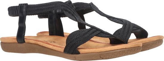 DSTRCT sandaal - Dames - Zwart - Maat 42