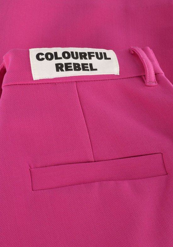 Colourful Rebel Rus Uni Straight Pants Broeken Dames - Roze - Maat XXL