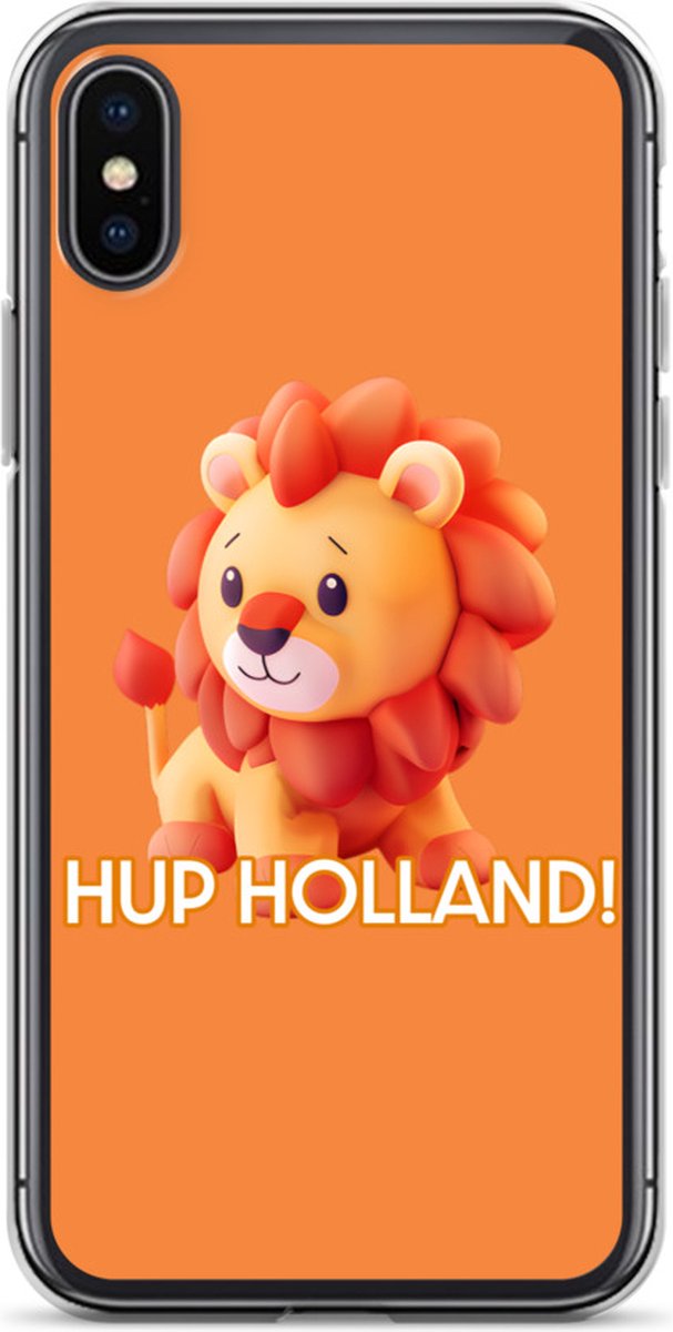 Hup Holland! Iphone EK Voetbal 2024 hoesje - Iphone EK Voetbal 2024 X/XS