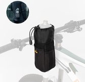 ROCKBROS Porte-bouteille de vélo avec bandoulière et poches en filet, porte-bouteille d'eau pour poussette, VTT, vélos de course, porte-bouteille