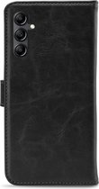 My Style Flex Wallet Telefoonhoesje geschikt voor Samsung Galaxy A14 Hoesje Bookcase Portemonnee - Zwart
