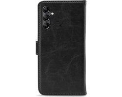 My Style Telefoonhoesje geschikt voor Samsung Galaxy A14 Hoesje | My Style Flex Wallet Bookcase Portemonnee | Pasjeshouder voor 3 Pasjes | Telefoonhoesje voor Pinpas / OV Kaart / Rijbewijs - Zwart
