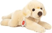 Hermann Teddy Knuffeldier hond Labrador - zachte pluche - premium kwaliteit knuffels - creme wit - 33 cm