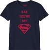 DC Comics - Dad, You're my Superman Child T-Shirt Black - 8 Years