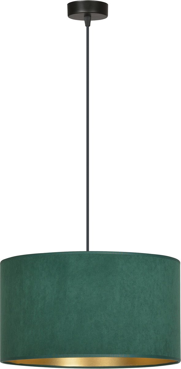 Emibig Fredensborg hanglamp groen rond E27 - Stijlvolle verlichting voor elk interieur