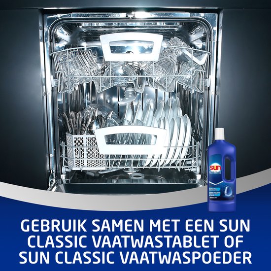Produit de rinçage pour lave-vaisselle Sun - 8 x 750 ml - Paquet Advantage