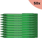 50x stylo à bille Schneider Fave M vert