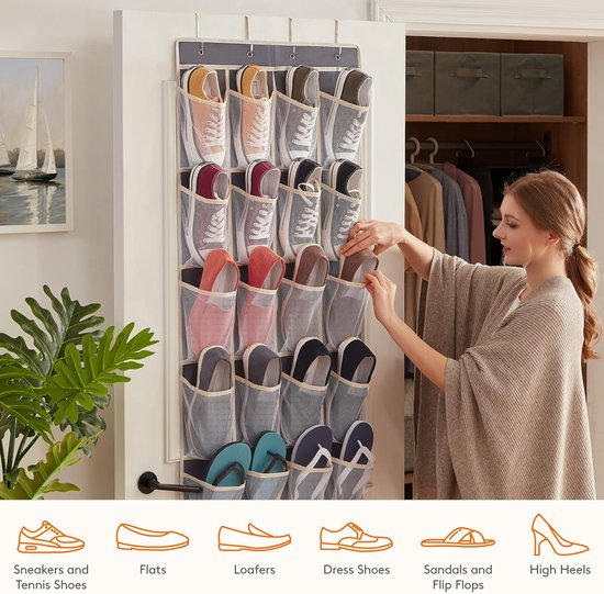 Over de deur organizer - Hangende organizer met 11 zakken - Voor