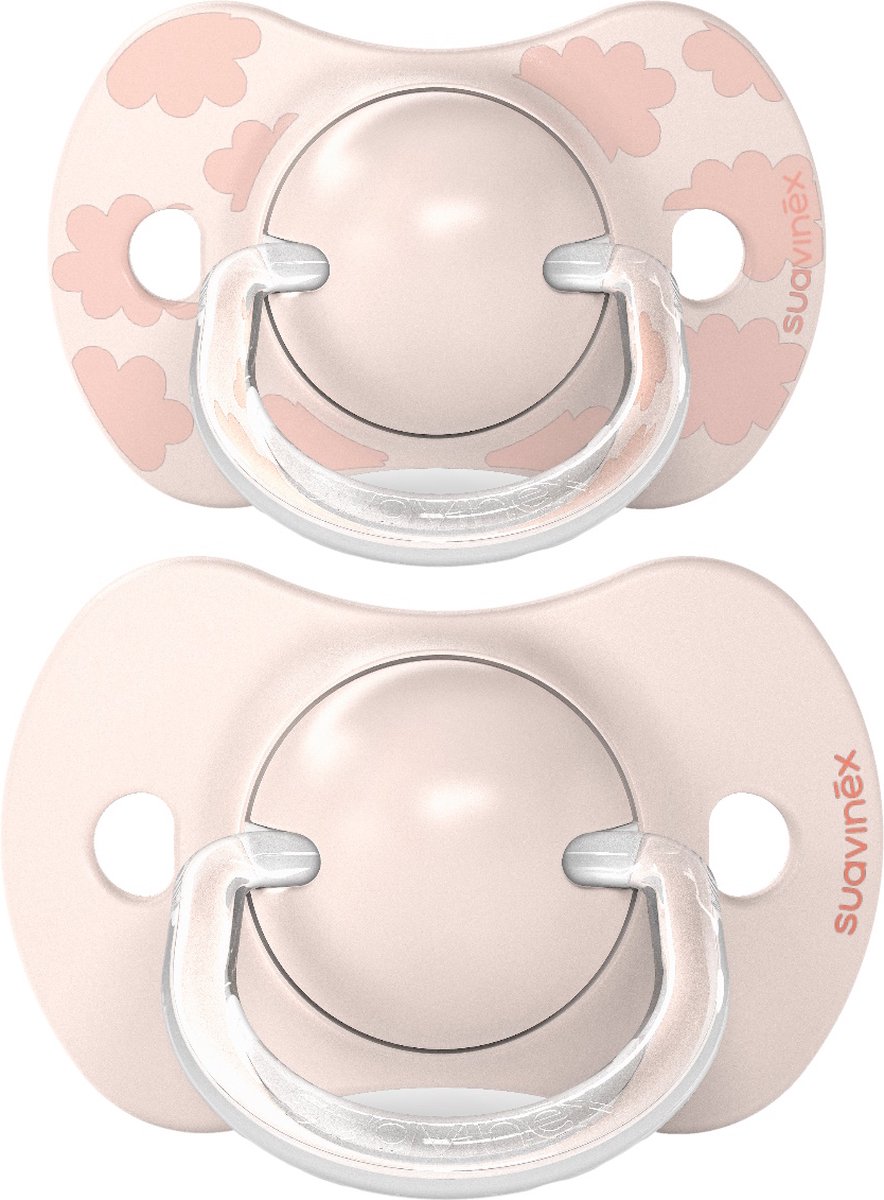 Goedkoopste Suavinex Dreams Reversible Duo Pink 0-6m 2 stuks Silicone Fopspenen SXSDP1083164