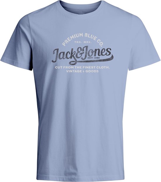 JACK&JONES PLUS JPRBLULOUIE SS TEE CREW NECK FST PLS Heren T-shirt - Maat EU2XL US1L