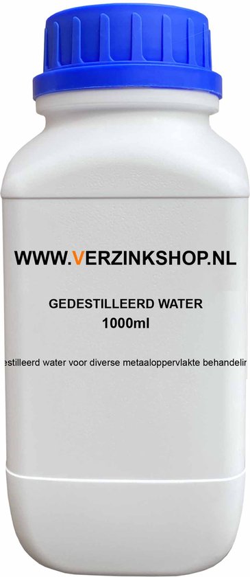 Gedestilleerd Water - 5 liter