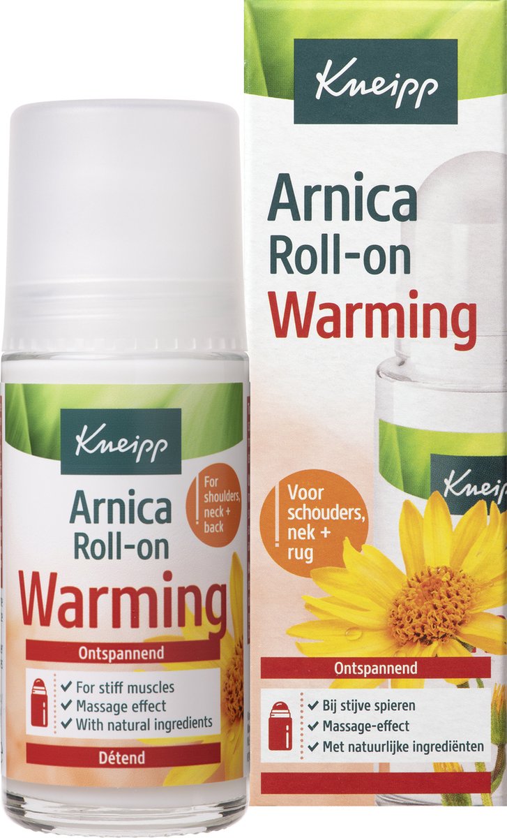 1+1 gratis: Kneipp Arnica Roll-on Warming 50 ml