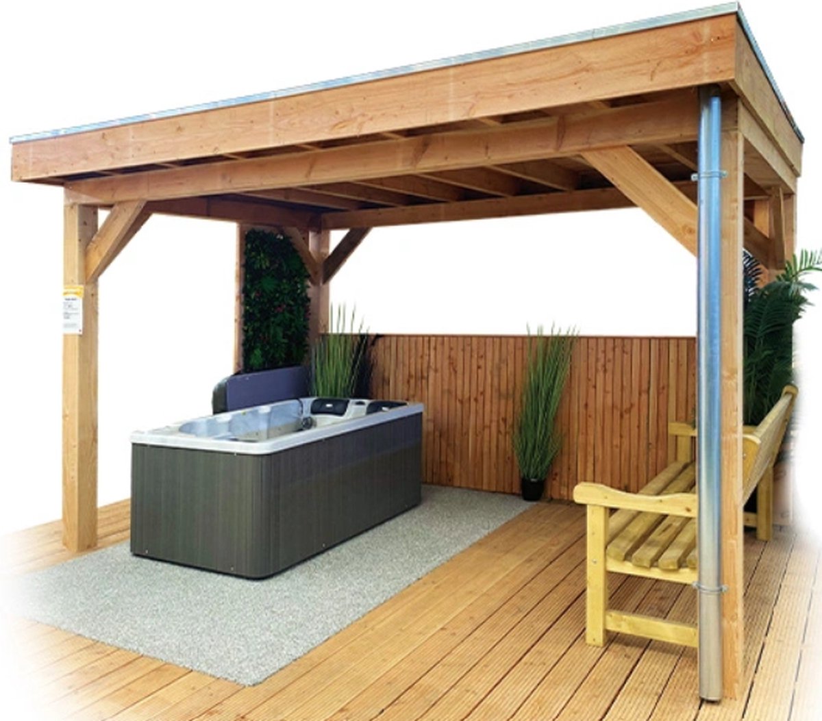 Buitengewoon de boet - Veranda Robuust 500x300 cm