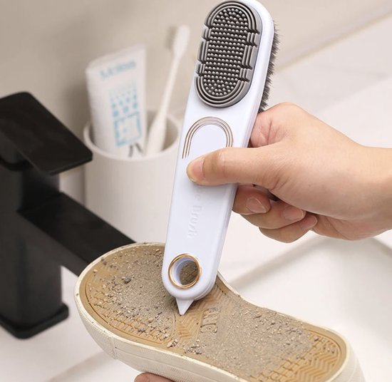 Sneaker Cleaner 3 in 1 Zwart Schoenen schoonmaak borstel Sneakers schoonmaken . bol