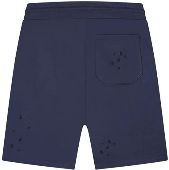 Malelions - Broek Donkerblauw Painter shorts donkerblauw